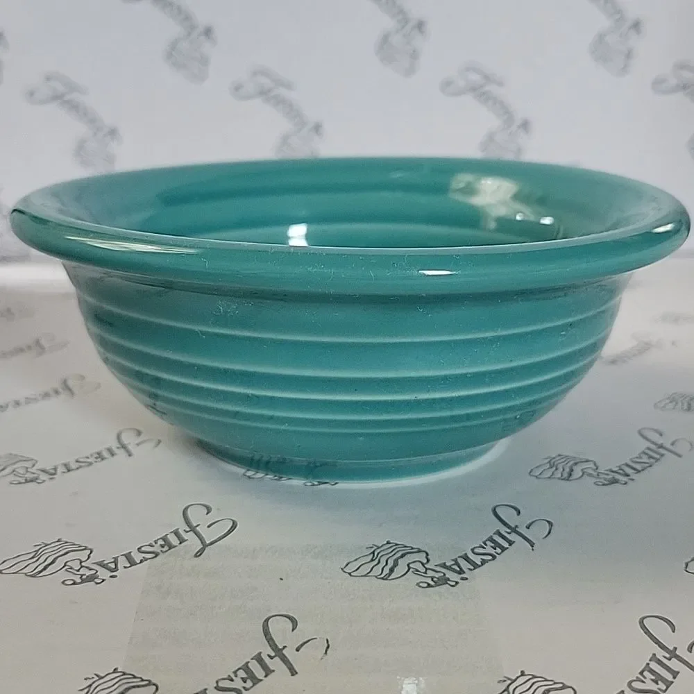Fiestaware Fiesta Small Ceramic Bowl Dish Fruit Salsa Turquoise Container